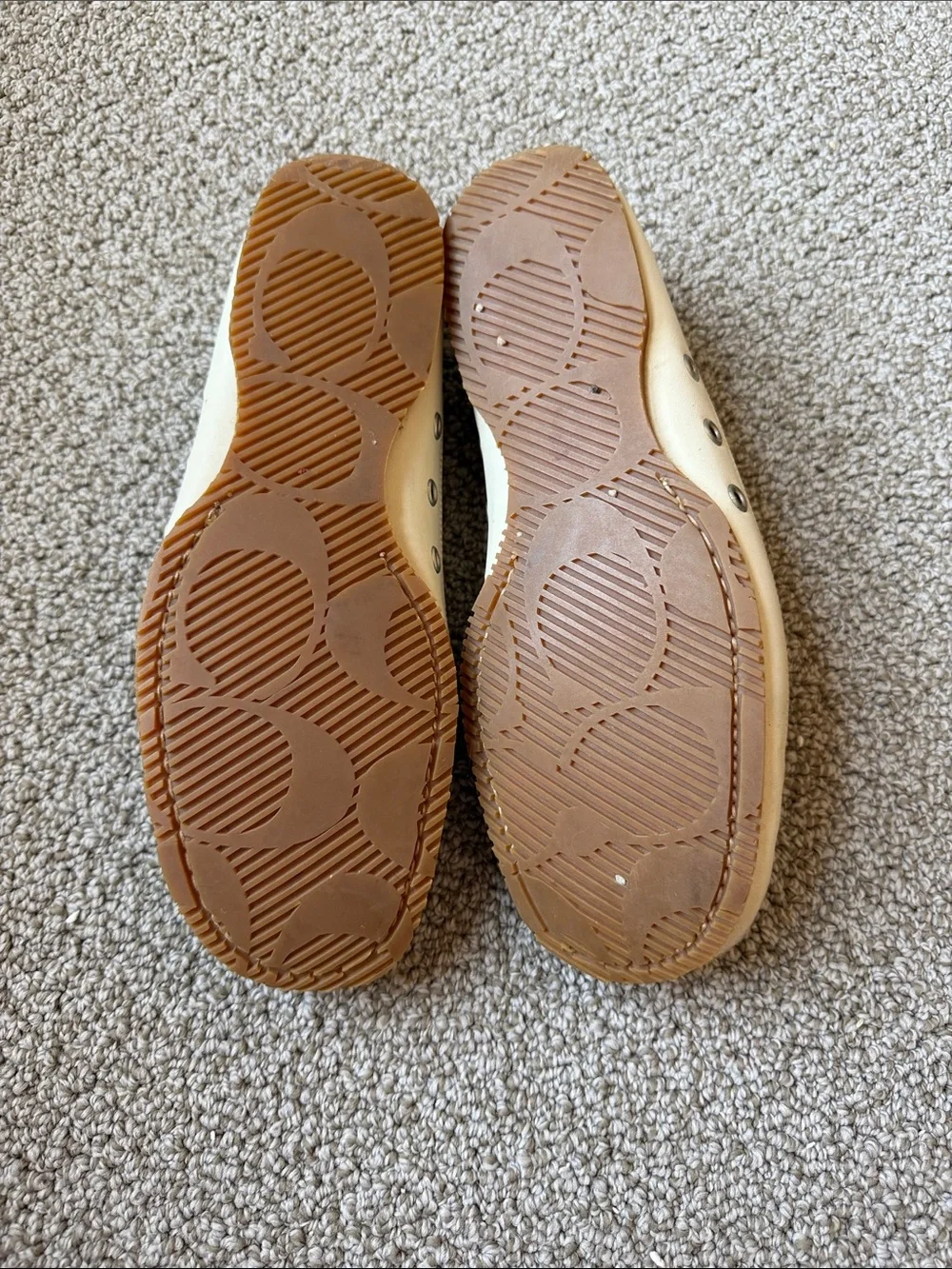 Coach Men's Suede Loafers Driving Shoes Slip On Moccasins Size 8.5